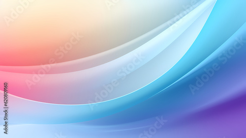 Light color rainbow gradient background  AI generated Image