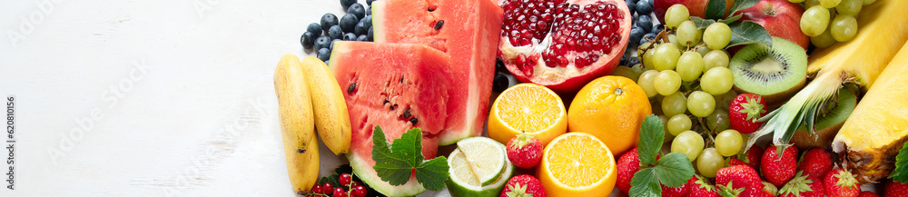 Fresh fruits. Juicy fruits variety natural nutrition. Fresh fruits. Juicy fruits variety natural nutrition.