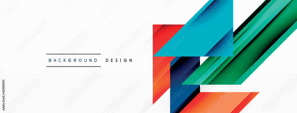 Visually striking background design featuring dynamic geometric lines and arrows. This captivating composition combines movement and precision, creating an engaging and visually appealing graphic