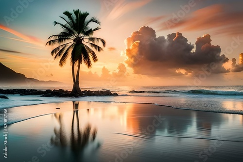 Beautiful palm tree  © umair