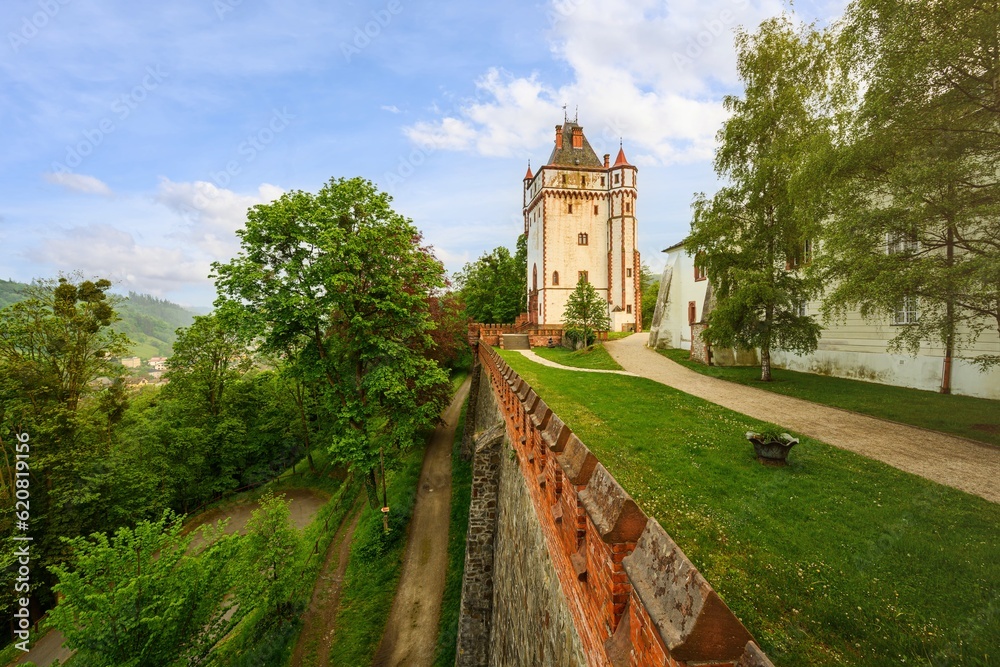 White Tower at Hradec nad Moravici Chateau