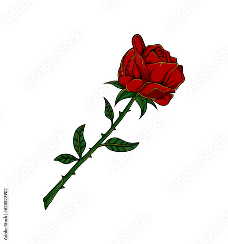 flower vector suitable for metal t-shirts and metallica  photo