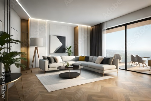 modern living room interior  © Awais05