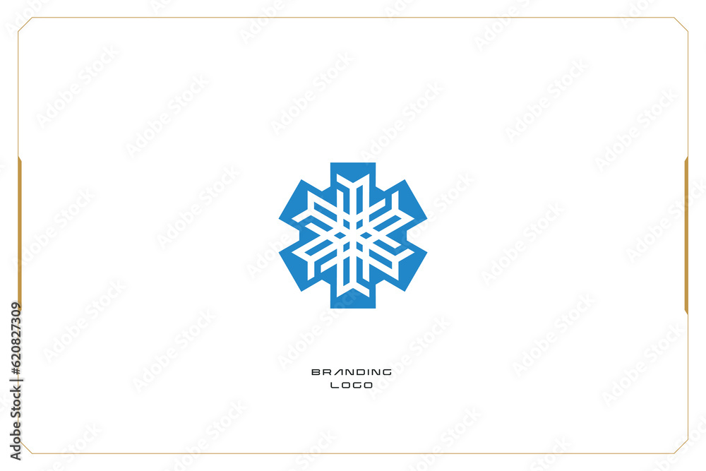 Abstract marketing trading networking vector logo Abstract marketing trading networking vector logo