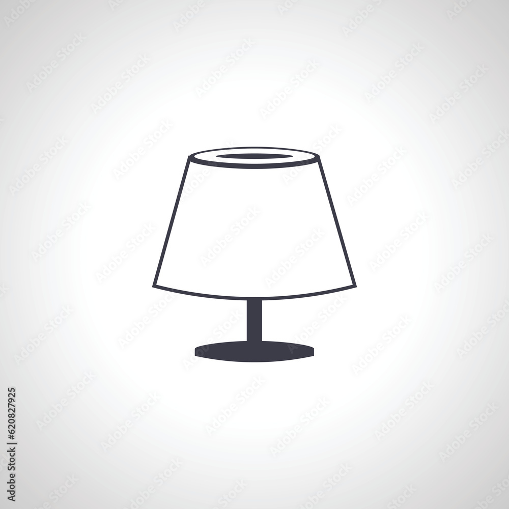 Desk lamp icon. table lamp icon Desk lamp icon. table lamp icon
