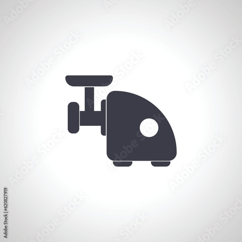 Meat grinder icon. Meat grinder icon.