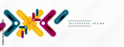 Cross line background minimal geometric template. Design for wallpaper, banner, background, landing page, wall art, invitation, prints, posters