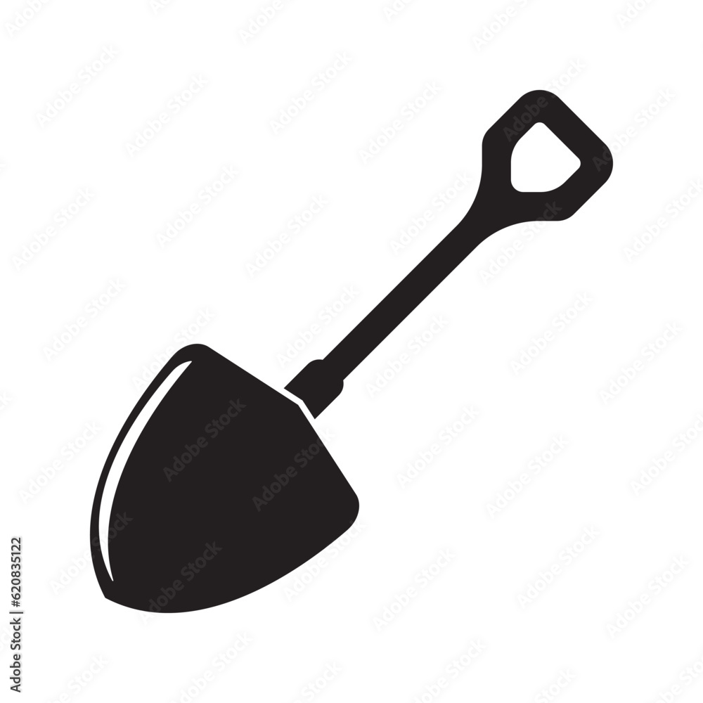 shovel icon vector shovel icon vector
