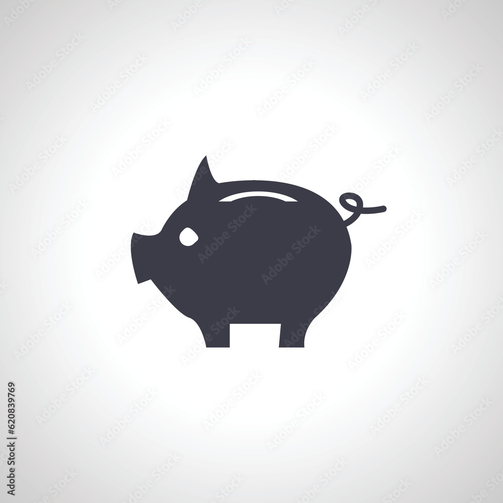 piggy bank icon. piggy bank simple icon piggy bank icon. piggy bank simple icon