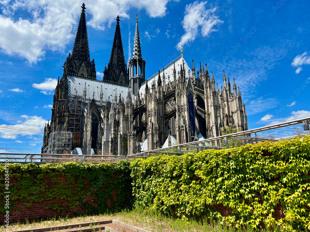 Cologne Cathedral. Roman Catholic cathedral church, located in the city of Cologne, Germany. It is the largest Gothic church in northern Europe and features immense twin towers.