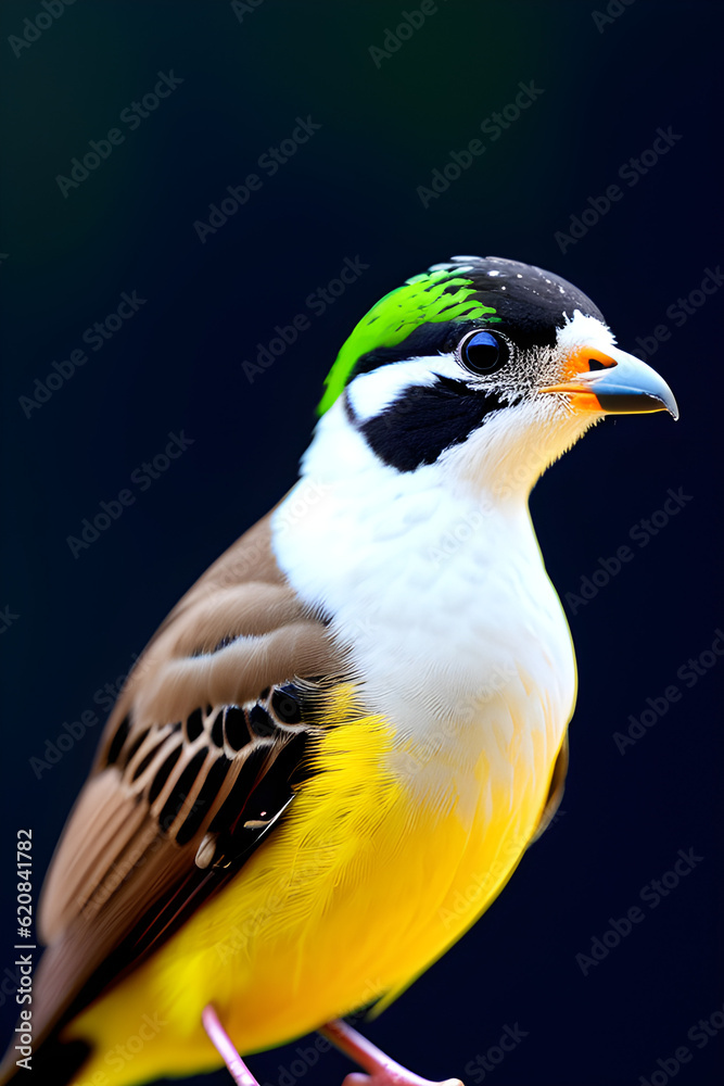 Naklejka premium Birds