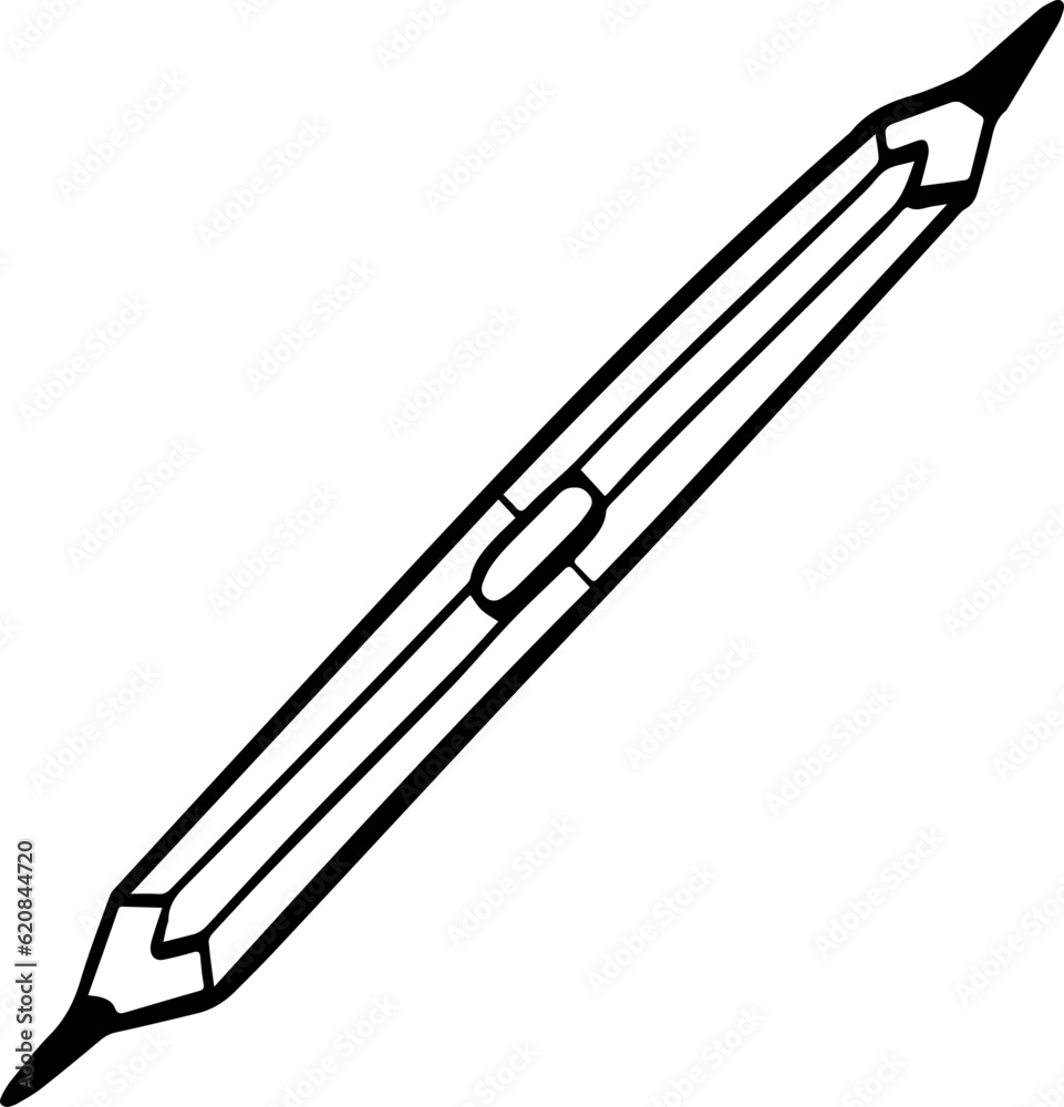 Pencil Vector Icon Isolated On Transparent Background. Pencil Vector Icon Isolated On Transparent Background.