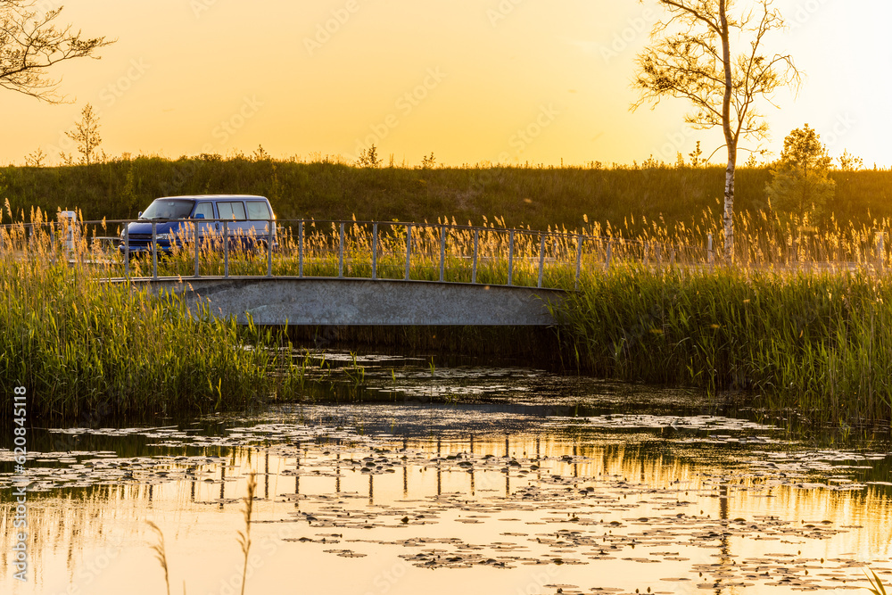Wohnmobil in Dänemark - Camping Natur 