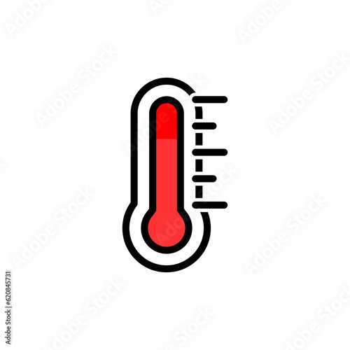 thermometer icon vector design templates