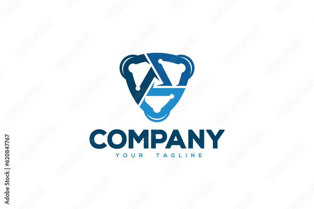 Security Logo Design - Shield Logo Design Template Security Logo Design - Shield Logo Design Template