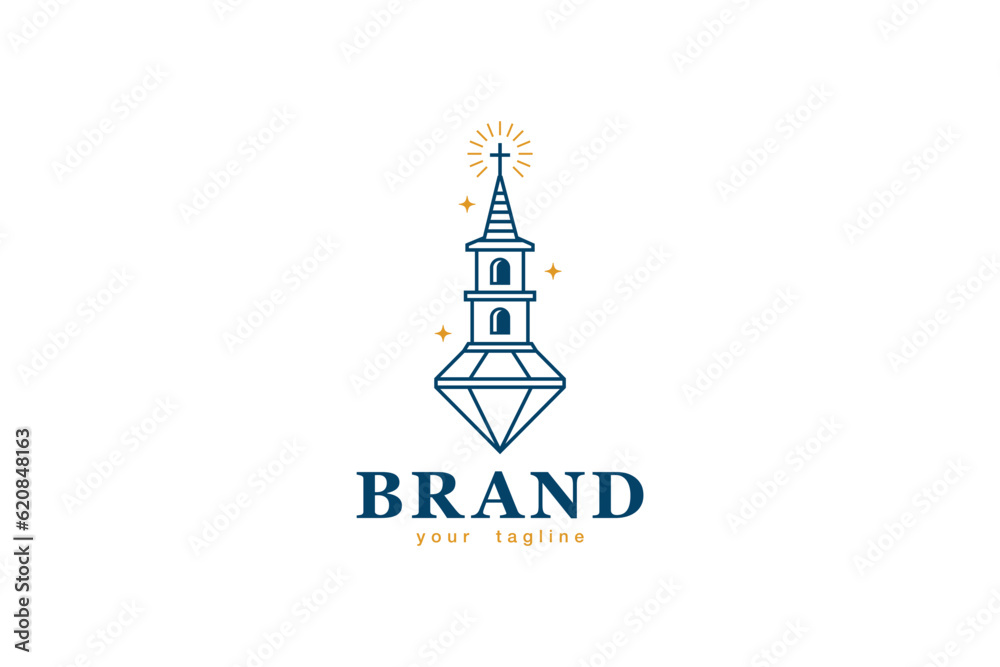 Religious Logo Design - Logo Design Template
