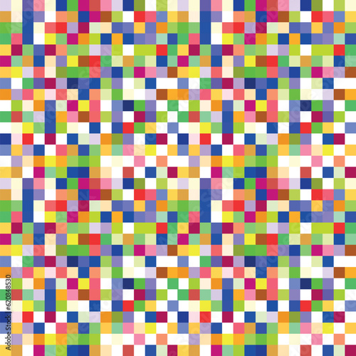 Pixel art background in gradient effect style