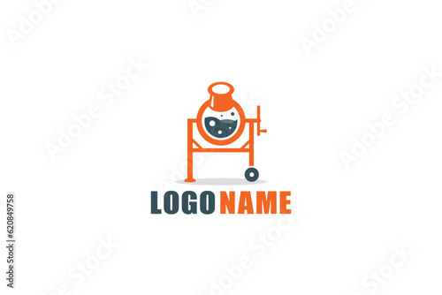 Concrete Lab Logo Design - Logo Design Template	

