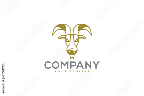 Goat Lab Logo Design - Logo Design Template	
