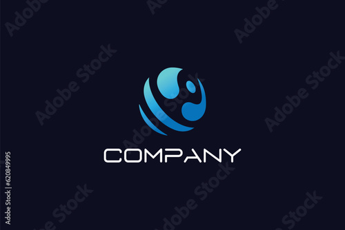 Sphere Logo Design - Logo Design Template	