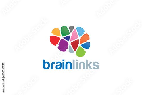 Brain Logo Design - Brain Logo Design Template	
