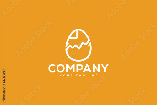 Egg Business Logo Design - Logo Design Template	
