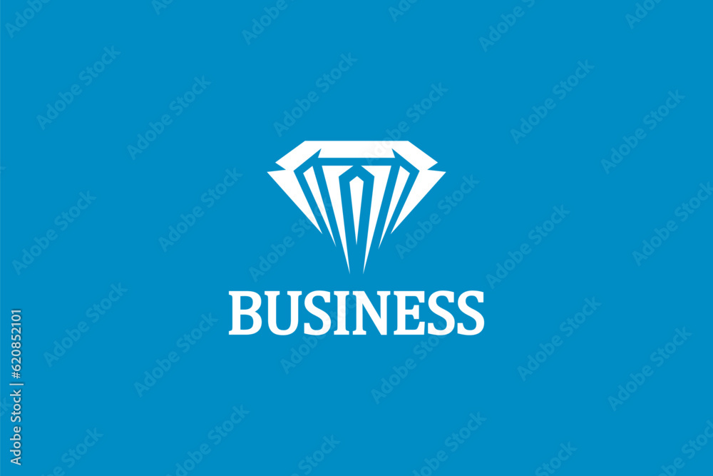 Diamond Logo Design - Logo Design Template	

