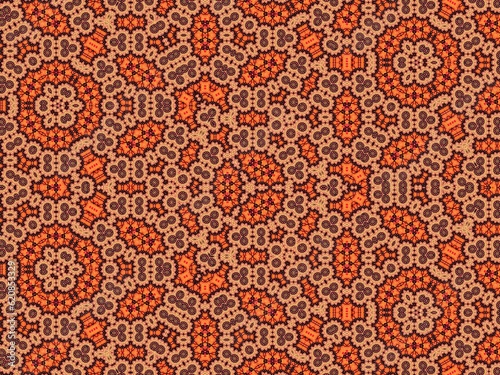 Seamless kaleidoscope pattern. Beautiful multicolor kaleidoscope texture. Unique kaleidoscope design. 