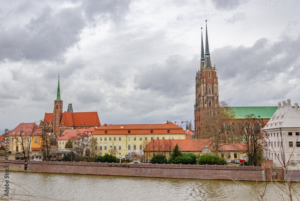 view of the town, Wrocław, Poland