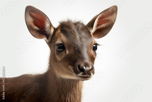 face of Saola, Generative AI photo