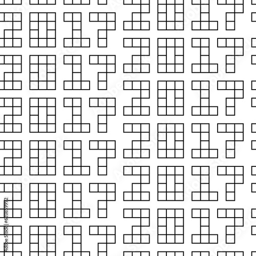 Seamless surface pattern design with 2017 new year number. Numbers background. Mathematical objects wallpaper. Back to school motif. Characters abstract. Lettering composition. Paper for print. Script