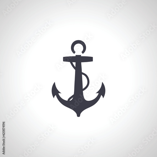 Anchor icon. ship Anchor icon