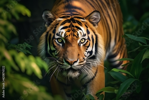 portrait of a tiger © AGSTRONAUT