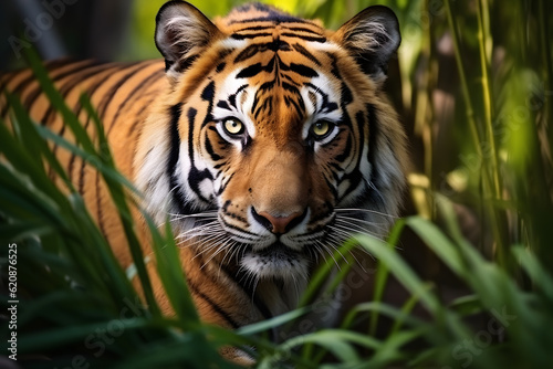 portrait of a bengal tiger