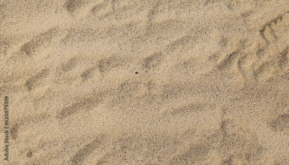 Texture of sandy beach as background, top view Texture of sandy beach as background, top view