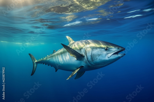 Tuna in nature, national geography, Wide life animals. AI Generated. © Narin