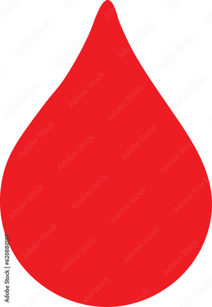 Red blood drop icon. Red blood dropping. Red blood drop icon. Red blood dropping.