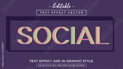 Wallpaper Mural New amazing cool text effect style vector fully editable Torontodigital.ca