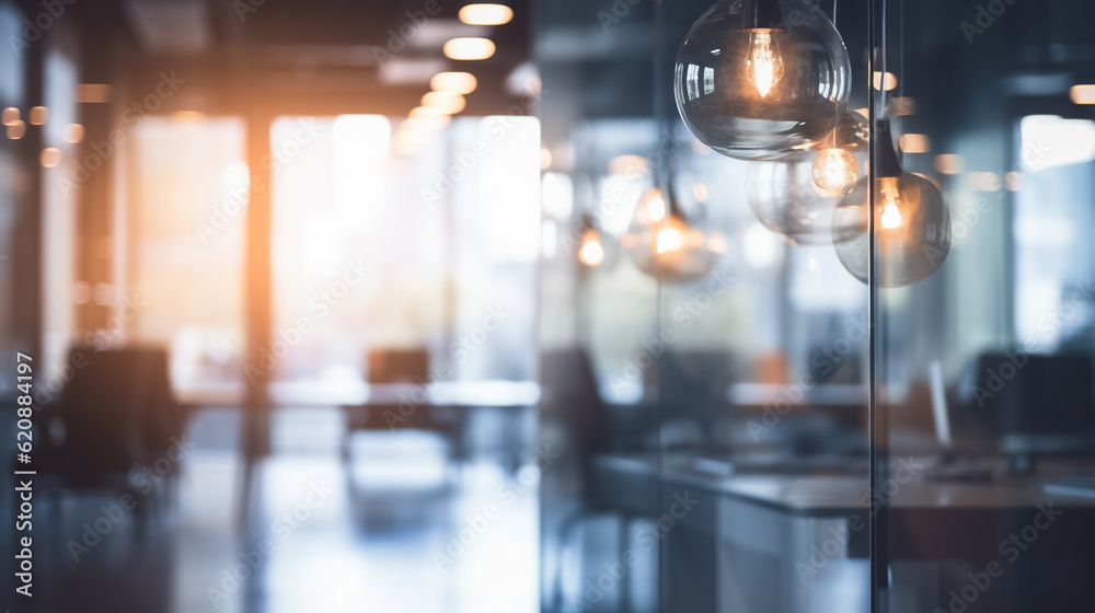 Abstract background, blurred office interior room. blurry working space with defocused effect Abstract background, blurred office interior room. blurry working space with defocused effect