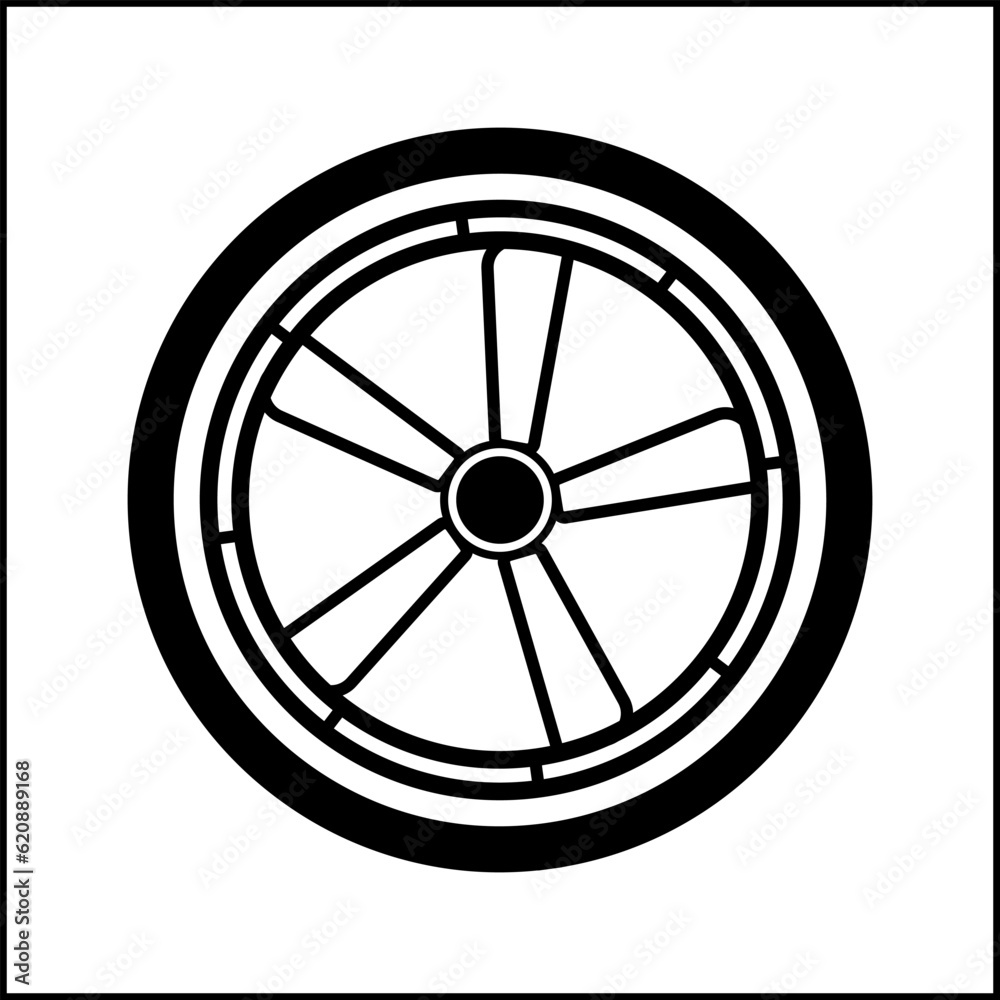 Fototapeta premium wheel of the car