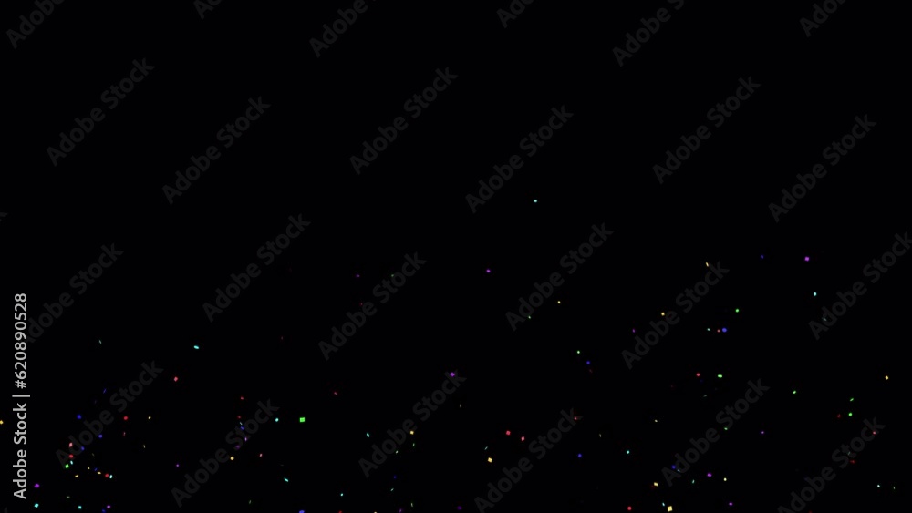 Confetti Colourful 4 Clip Burst on Alpha Channel. 3D rendering. Burst of confetti 4 clip difference on alpha channel place on footage or background and easier to change colour. Confetti Colourful 4 Clip Burst on Alpha Channel. 3D rendering. Burst of confetti 4 clip difference on alpha channel place on footage or background and easier to change colour.