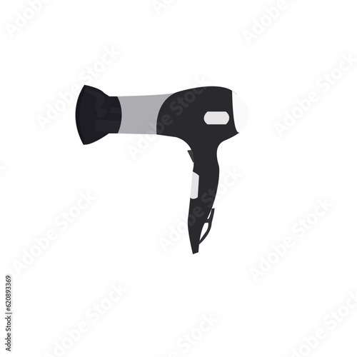 Hair dryer isolated on white background