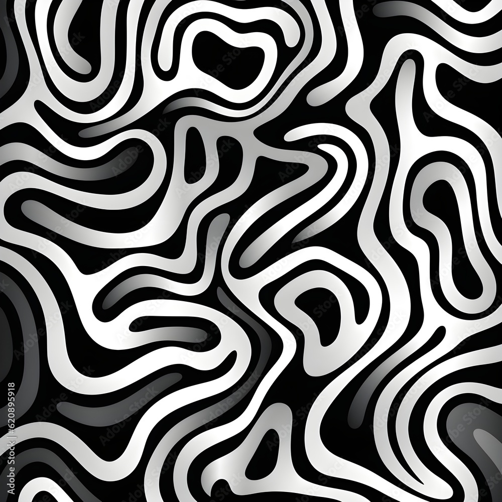 Modern Contemporary Line Pattern: Bold Black-on-White Geometric Design Modern Contemporary Line Pattern: Bold Black-on-White Geometric Design