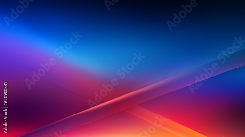 Abstract background, aesthetic background with gradient neon led light effect