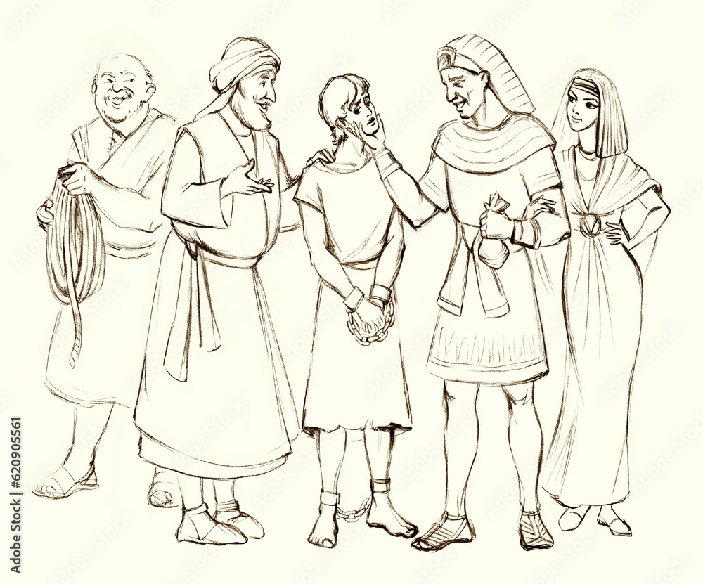 Joseph is sold as a slave in Egypt Joseph is sold as a slave in Egypt