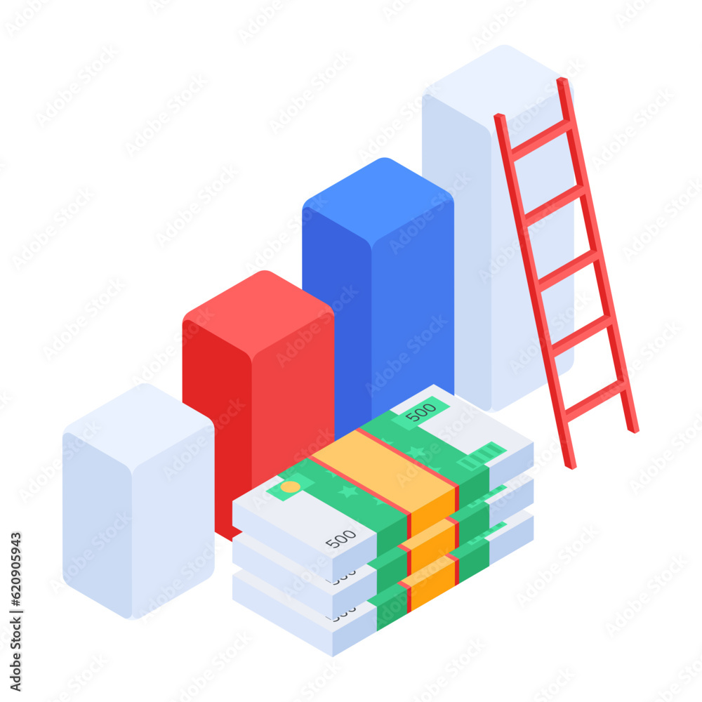 Investment Growth Isometric Icons
Investment Growth Isometric Icons