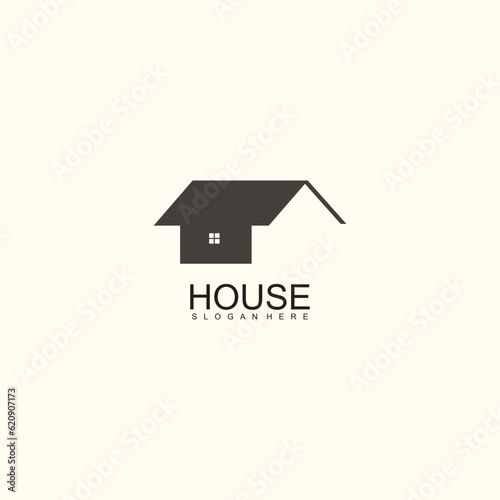 House logo design with simple concept for business logo