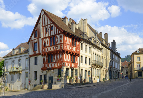 Obraz na płótnie Historic town of Autun, Saone-et-Loire, Burgundy, France w salonie