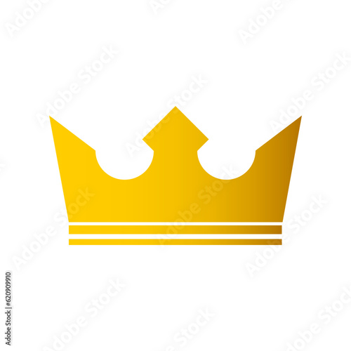 Golden crown icon