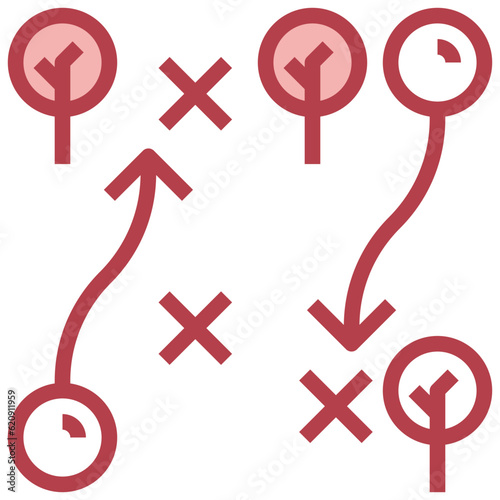 planning line icon,linear,outline,graphic,illustration